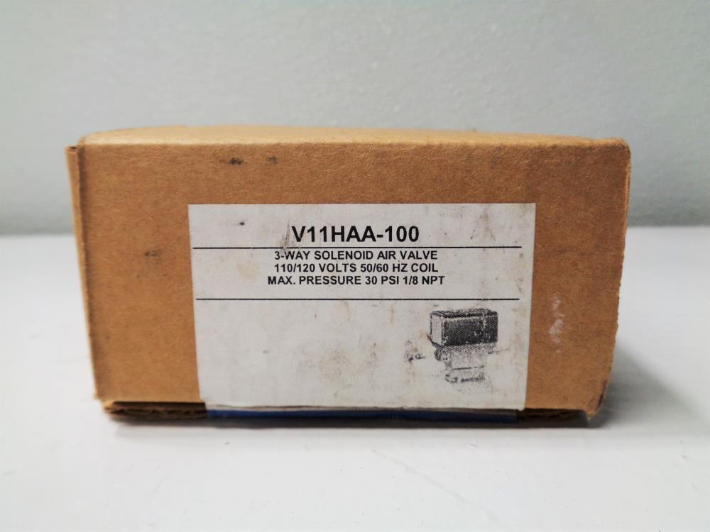 Johnson Controls 3-Way Solenoid Air Valve V11HAA-100